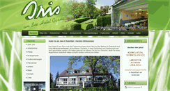 Desktop Screenshot of hotelirisamsee.de